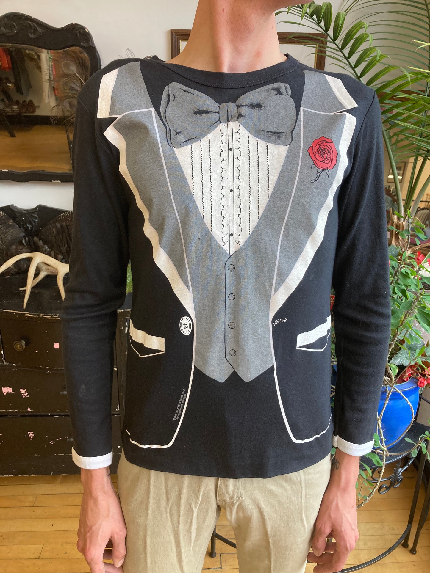 model t. tux shirt